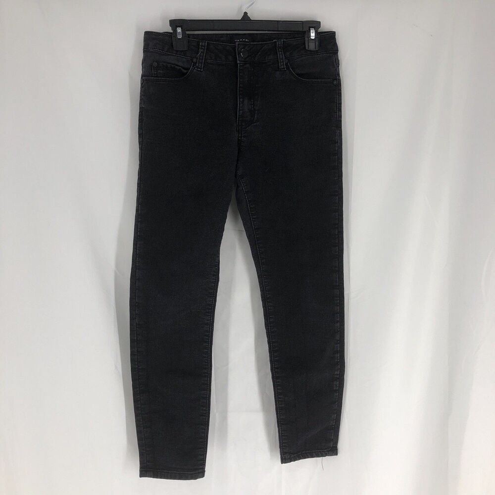 Tahari Kelly Classic Skinny Jeans Pants Women’s Black size 10/30
